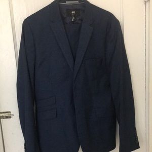 Royal Blue slim fit suit